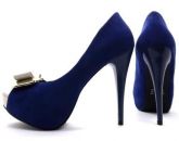 Peep toe meia pata