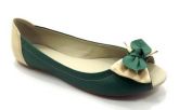 Sapatilha peep toe