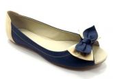 Sapatilha peep toe