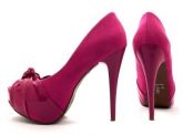 Peep toe meia pata